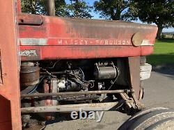 Massey ferguson 135 tractor, Road Regd, Duncan Cab, Original, Tidy, Classic