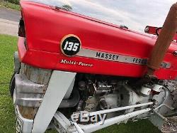 Massey ferguson 135 tractor multi power 1969 G reg