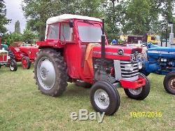 Massey ferguson 165 tractor and flexi cab