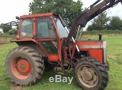 Massey ferguson 265 tractor and MF Loader