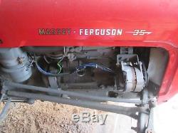 Massey ferguson 35 tractor 135 engine fitted