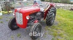Massey ferguson 35 tractor, 1958, in show condition. Any trial. V5 included