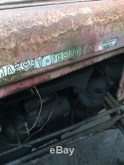 Massey ferguson 35 tractor Fergie Cab Grey