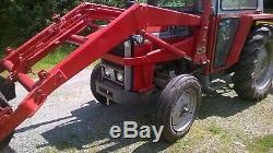 Massey ferguson 550 tractor with loader no VAT