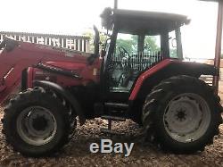 Massey ferguson 6255 tractor with loader
