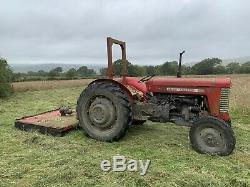 Massey ferguson tractor 65 And Topper