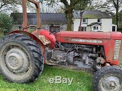 Massey ferguson tractor 65 And Topper