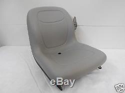 New Gray Seat For Massey Ferguson Gc2300 Sub Compact Tractor #aa