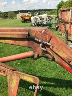 Original Massey Ferguson MF80 Front Loader with Weight and Fork