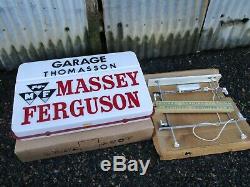 Original Massey Ferguson Tractor illuminated Dealer/Garage Sign. Never Fitted