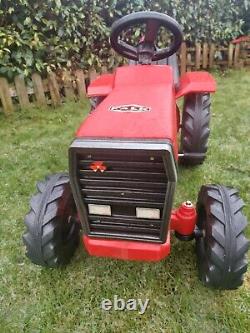 RARE 1980s MASSEY Ferguson 3650 pedal tractor NEW OLD STOCK UNPLAYED WITH BOXED