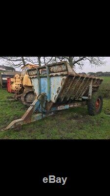 Shawnee Poole Dump Trailer For John Deere, Massey Ferguson Or Ford Tractor