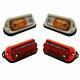 Side Indicator Taillights Lamp Set Without Bulbs Suitable For Massey Ferguson
