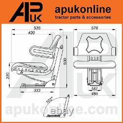 Suspension Seat for Massey Ferguson 135 140 148 165 230 240 250 290 550 Tractor