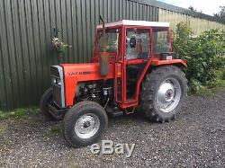 Tafe Tractor 35di Like Massey Ferguson Year 2008 Power Steering Plus Vat Scraper