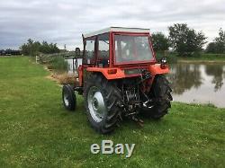 Tafe Tractor 35di Like Massey Ferguson Year 2008 Power Steering Plus Vat Scraper