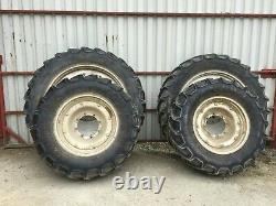 Tractor row crop wheels fit New Holland, John Deere, Massey Ferguson, Ford, Case