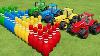 Transport Mega Bowling Pins With Giant Massey Ferguson Tractors Farming Simulator 22