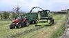 Upland Silage With Outstanding Views Claas 850 And Mf 7718 24 06 2023