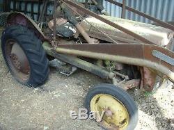 Vintage Massey Ferguson Tractor TE-20 P3 Perkins Diesel Engine Barn Find