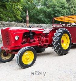 Vintage Red David Brown 950 Tractor, Not Massey Ferguson, John Deere