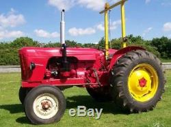 Vintage Red David Brown 950 Tractor, Not Massey Ferguson, John Deere