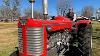 Watch This A Christmas Red 1963 Massey Ferguson 97 Tractor That Packs Plenty Of Power