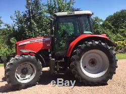 Year 07 Massey Ferguson 6470 dyna tractor 125hp sheep cattle farmers, baleing